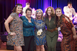 L to R: Maria Thomas, Communications Coordinator; Pat Mehnert, Interim President & CEO; Diana Slough, Event Chair; Annette Mainland, VP of Philanthropy; Jessica Sharley, Philanthropic Services Specialist