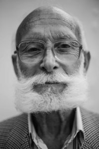 bearded elderly man