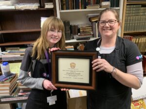 Lynn McCullough and Charlotte Small