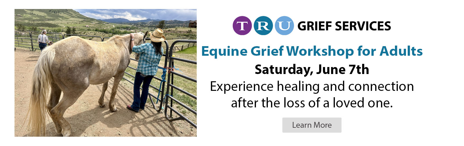 Equine Grief Workshop for Adults