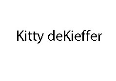Kitty deKieffer